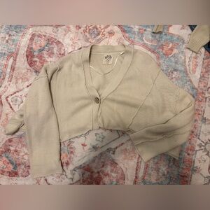 Free people cropped cardigan